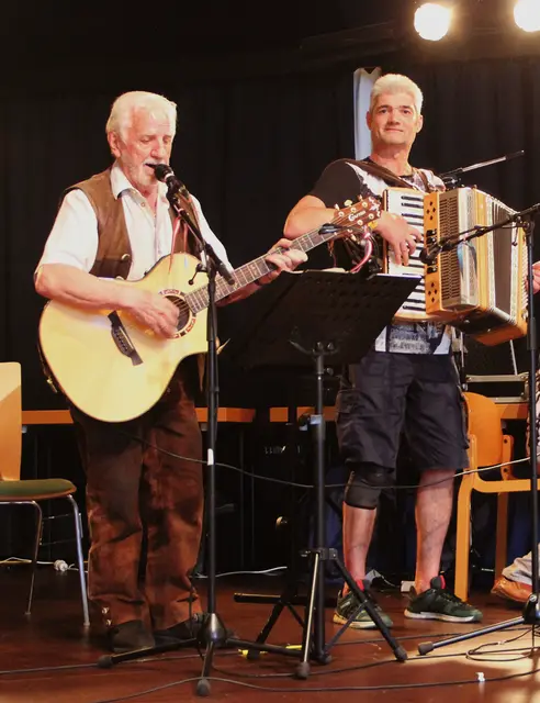 Fredy Leitner und Walter Kienberger | Foto: Eigentum der Familie Josef und Maria Rathkolb