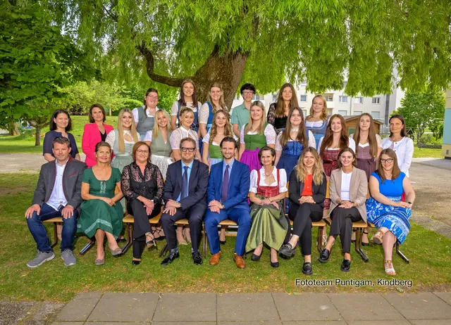 Die 5B-Klasse der Bafep Judenburg.