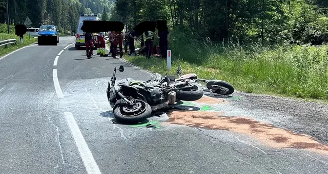 Bild zum Unfall. | Foto: Freiwillige Feuerwehr Siebenbrünn-Riegersdorf