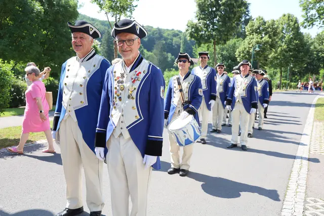 Die Feldbacher Stadtwache darf beim Biedermeierfest nicht fehlen.