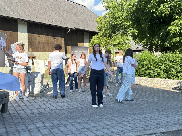 Die Aufführung der Schülerinnen und Schüler begeisterte das Publikum | Foto: MeinBezirk/Carmen Rienzner