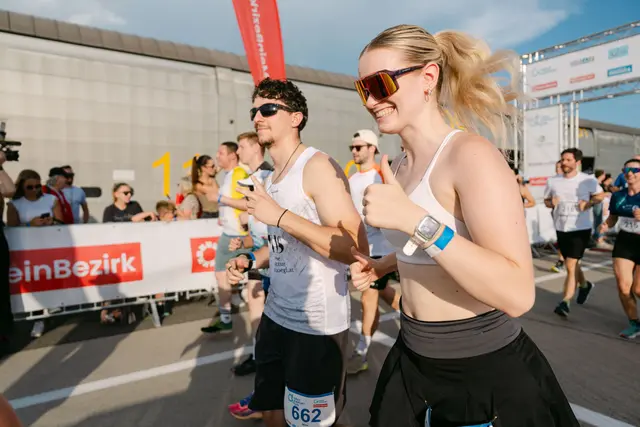 Bei perfektem Sommerwetter machte das Laufen gleich doppelt Spaß.  | Foto: Hikimus
