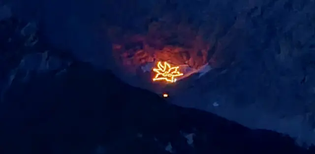...zur Sonnenwende in der Schneegrube 