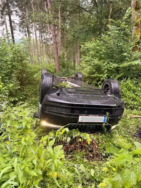 Unfall in Feldkirchen. | Foto: Freiwillige Feuerwehr St.Martin/Feldkirchen