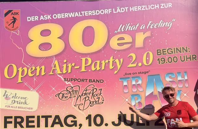 Der Obmann des ASK Oberwaltersdorf Roland Herzog freut sich schon auf die große Open Air Party | Foto: zVg