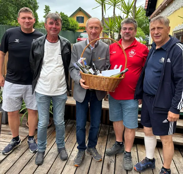 Markus Lastonersky, Josef Zeiler, Ing. Fritz Stadler, Markus Hirtl, Günter Luckner.  | Foto: Luckner