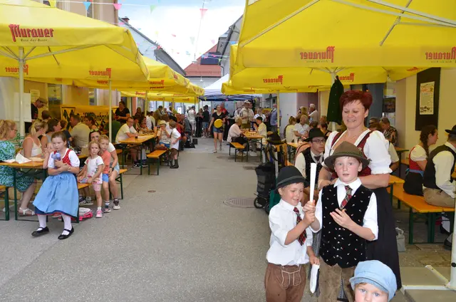 In der Schlossergasse Judenburg wurde gefeiert.