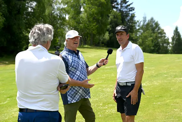 Markus Prock bestens gelaunt beim Interview. | Foto: Club of Masters/Wolfgang Breiteneicher