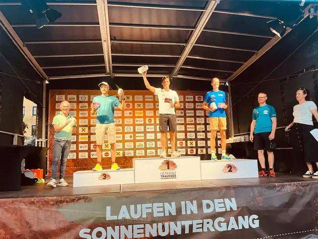 Sieg mit Streckenrekord über die 10-km-Distanz für Oliver Pfaffenwimmer beim Traunsee-Halbmarathon. | Foto: KRC