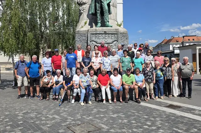 Die Ausflugsgruppe aus Bad Eisenkappel genoss einen schönen Tag in der Hauptstadt unseres Nachbarlandes Slowenien. | Foto: Foto: Privat