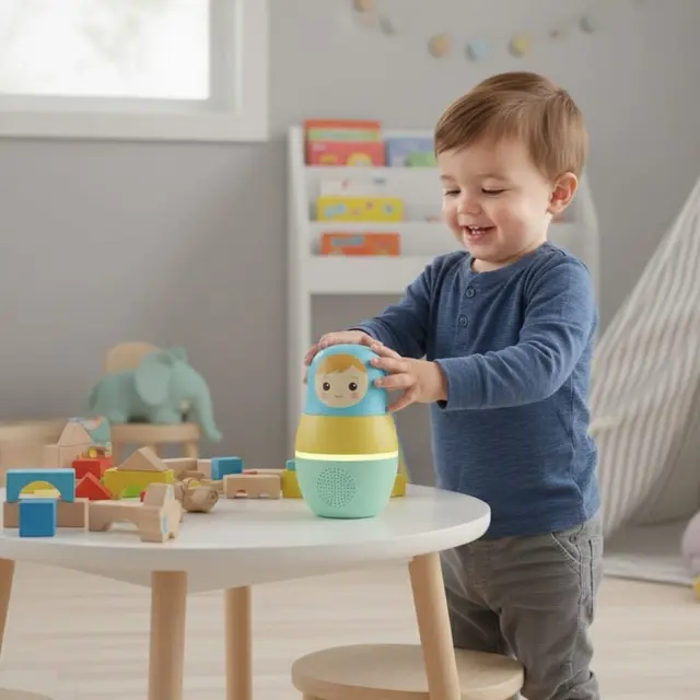 Mit "Plappi" sollen Kinder ohne Bildschirmnutzung eine Sprache lernen. | Foto: Plappi