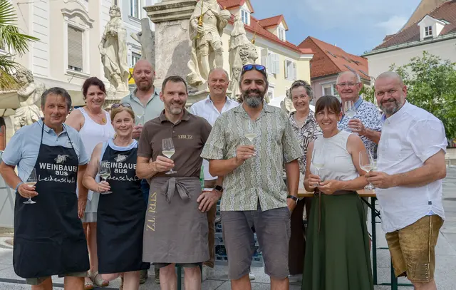 Der Verein Lavanttaler Wein mit Obfrau Martina Lippitz, feiert heuer sein 20-jähriges Bestandsjubiläum. | Foto: Gerhard Pulsinger