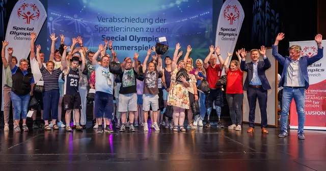 103 Sportlerinnen und Sportler aus Kärnten nehmen bei den diesjährigen Nationalen Special Olympics Sommerspielen in Wien teil. | Foto: LPD Kärnten/Jannach