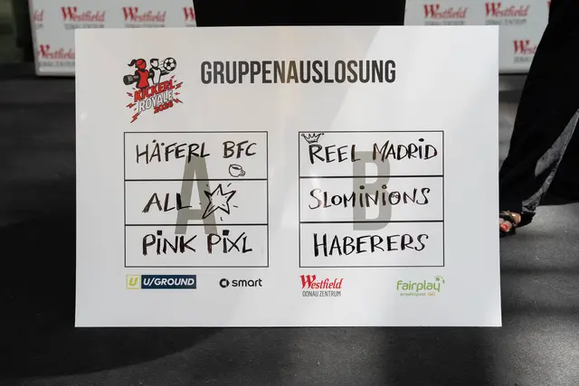 Die Spielenden tobten sich bei den Teamnamen kreativ aus.  | Foto: Sade Jerabek/MeinBezirk