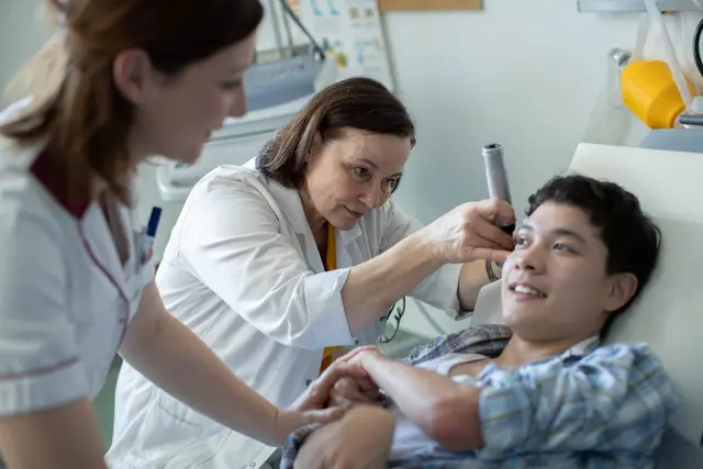 Das Institut für Inklusive Medizin in Kainbach bei Graz ermöglicht Medizinstudierenden praxisnahe Einblicke in die Versorgung von Menschen mit intellektuellen und mehrfachen Beeinträchtigungen. | Foto: Karl Schrotter/KI