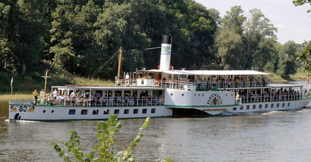 Der historische Raddampfer „Dresden“ | Foto: meinhochzeitsratgeber.de