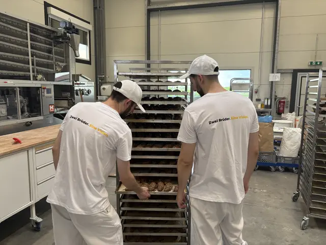 In der Backstube werden täglich rund 300 Kilogramm Bio-Brot gebacken. | Foto: Dorottya Fejes/Mein Bezirk