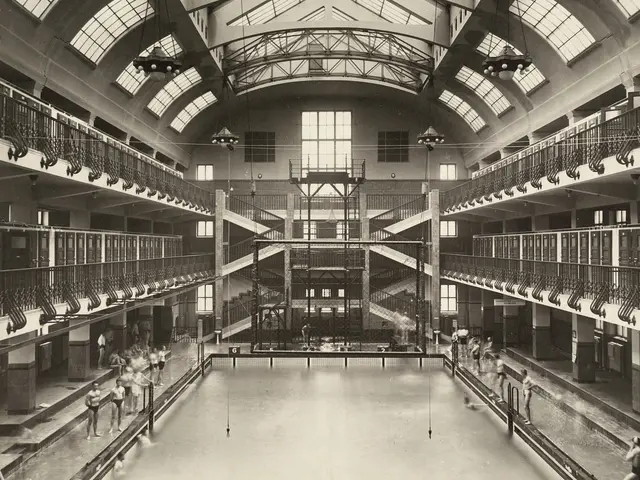 Amalienbad, Schwimmhalle, um 1926 | Foto: Wien Museum, online-Sammlung