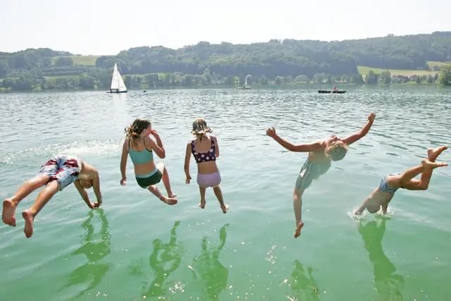 Hier ließt Du, auf was man vor und während dem Schwimmen, Tauchen und Plantschen achten sollte. | Foto: Land Salzburg/Franz Neumayr