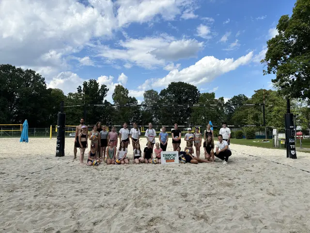 Gruppenfoto beim Mädchentreffen