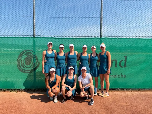 von links nach rechts stehend: Anna Posch, Kim Kühbauer, Teodora Radovsavlevic, Lea Haider-Maurer, Mia Neumüller, Leonie Rabl
vorne sitzend von links nach rechts: Darina Matvejeva, Sarah Maier und Kristin Haider-Maurer