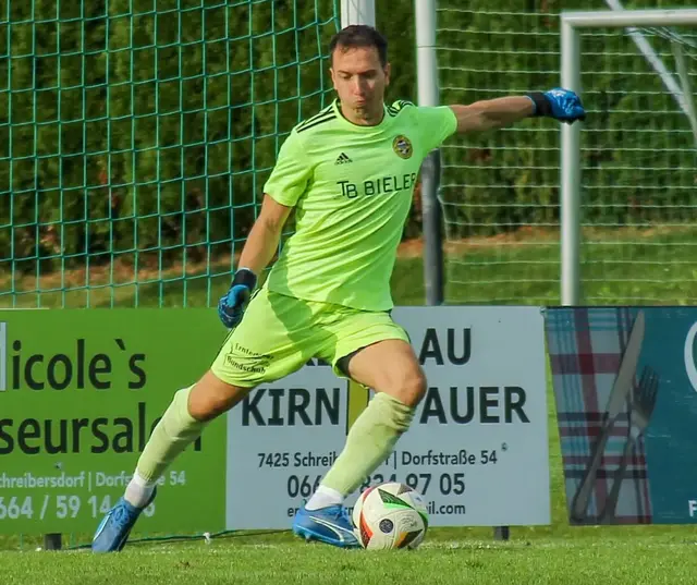 Torhüter Daniel Magyar wechselt von Welgersdorf nach Hannersdorf. | Foto: SV Welgersdorf