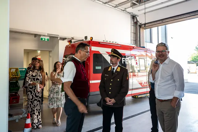 Einblick ins Gebäude | Foto: FF Schwertberg / Simon Brandstätter
