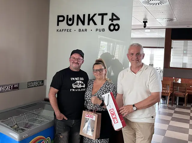 Gabriel Toncu, Mirabela-Valentina Toncu, WK Leiter Andreas Geierlehner | Foto: Toncu