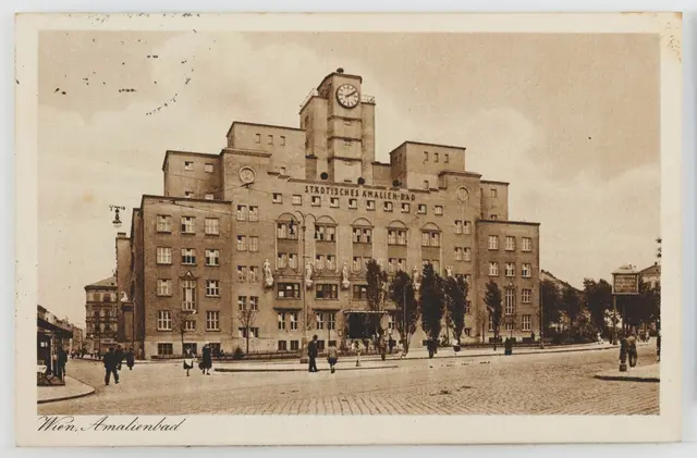 Amalienbad, 1928
Ansichtskarte | Foto: Wien Museum, online-Sammlung