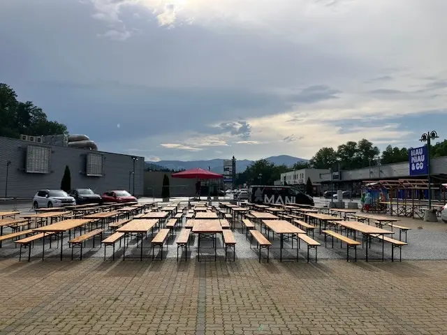 Nach dem Gewitterregen kam noch die Sonne heraus. | Foto: Weixler