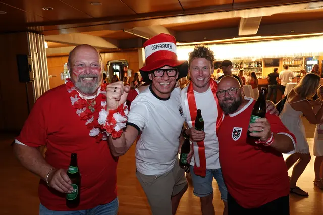So sehen eingefleischte, österreichische Fans aus. | Foto: MeinBezirk/Michael Blinzer