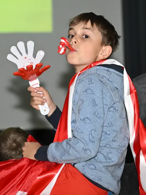 Theodor (10) hoffte nach dem 1:1 trotzdem auf einen Sieg. | Foto: Franz Krendl