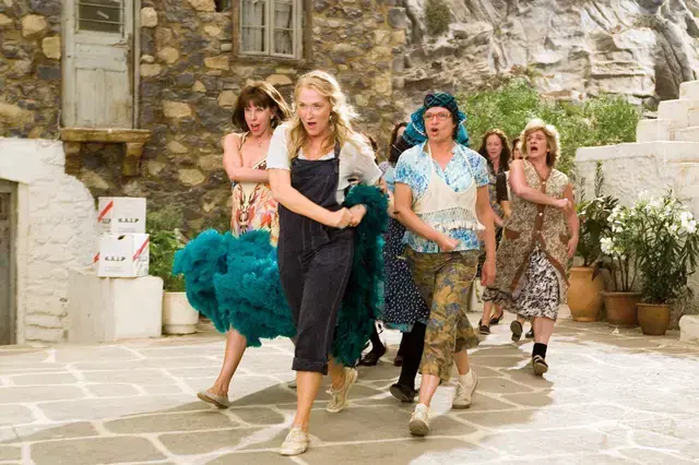 Die lebensfrohe Donna (Meryl Streep) wird mit ihrer Vergangenheit konfrontiert. | Foto: Universal Pictures