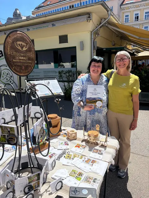 Das Projekt bringt Frauenbetriebe aus Siebenbürgen mit Initiativen, Unternehmen und Märkten in Niederösterreich zusammen. | Foto: EmpowerHER Rural Business / VIE HUB