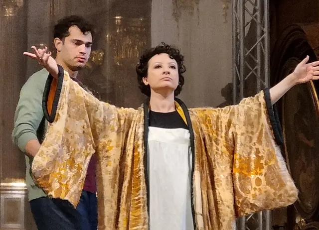 Carolina Lippo spielt Judith | Foto: Herbert Schleich
