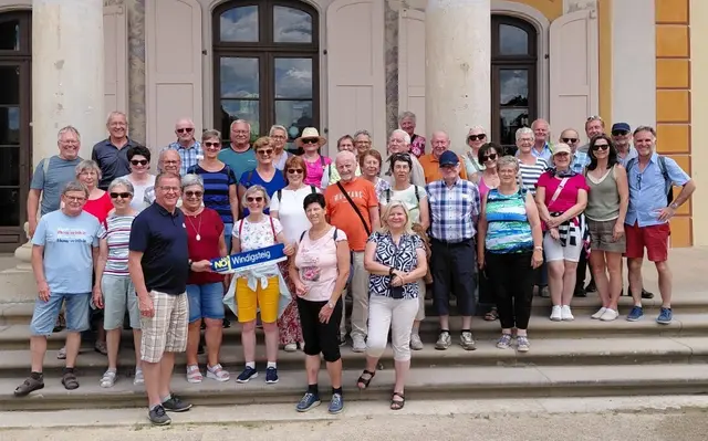 Die Reisegruppe aus Windigsteig in Dresden | Foto: NÖ Senioren