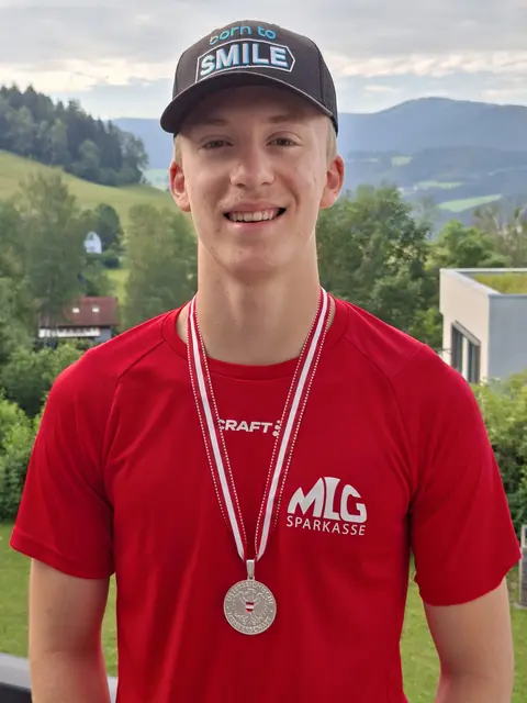Theo Brünner ist österreichischer U16-Vizemeister im Siebenkampf. | Foto: Matthias Brünner