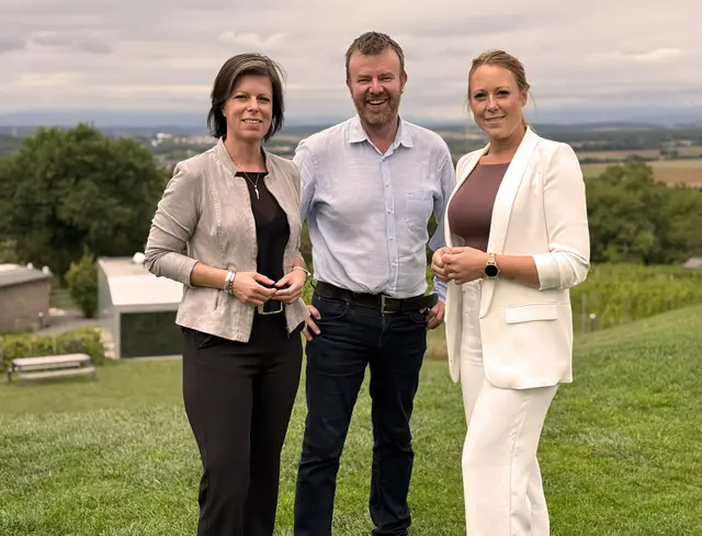 Ein starkes Führungstrio: Geschäftsführerin Beatrix Ziegler, Gründer und Eigentümer Ronald Gollatz, Geschäftsführerin Anna Malinovic | Foto: Hannersberg