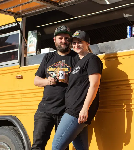 Dominik und Tanja Schimpl. | Foto: bbq-bus.at