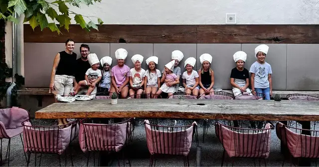 2025 lernten die Kids bei Lilli in Fehring das Dolce Vita kennen.