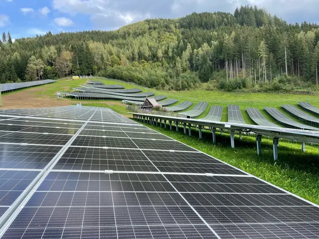 Bei Photovoltaik sind aktuell auf geeigneten Flächen rund 1.500 Megawatt installiert, die etwa 1,5 Terawattstunden Strom erzeugen; hier soll die Erzeugung laut Sozialpartner und IV Steiermark um weitere 1,3 Terawattstunden steigen.  | Foto: Julia Gerold