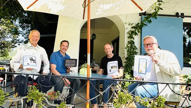 Herbert Lindsberger, Lukas Themel, Johannes Gasteiger, Fritz Eller präsentierten das Programm. | Foto: Klaus Kogler
