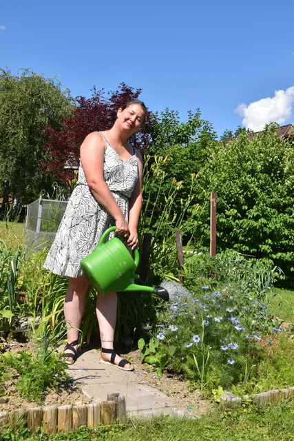 In ihrem kleinen Garten-Paradies in Göstling an der Ybbs ist die Saatgut-Erhalterin Michaela Hofer voll in ihrem Element.