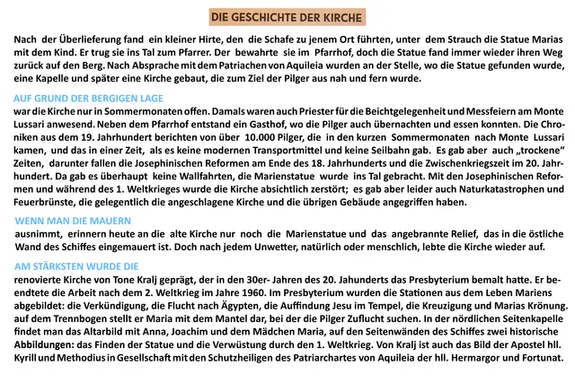 Gesamter Text der dreisprachingen Infotafel als Foto war leider wegen schlechten Lichtverhältnisse schwer zu lesen. Deshalb entschied ich mich in Reinschrift eine 2- teilige Information zu verfassen.  | Foto: Text lt. Infotafel; Gestaltung: © by Ing. Günter Kramarcsik