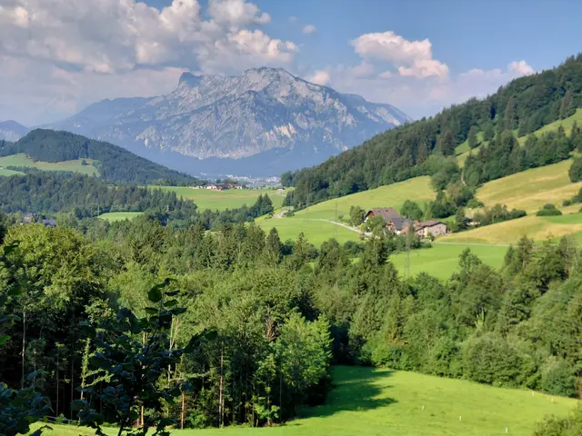 Blick auf den Untersberg  | Foto: H.Bachinger