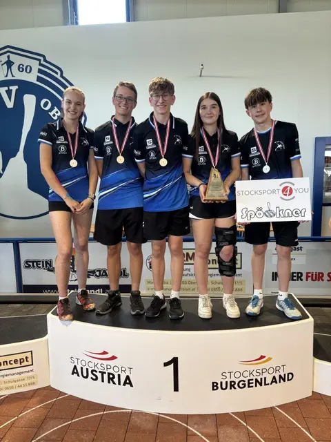 Das Siegerteam bei den U19 - SSV ASKÖ Weiz-Nord | Foto: Stocksport Austria