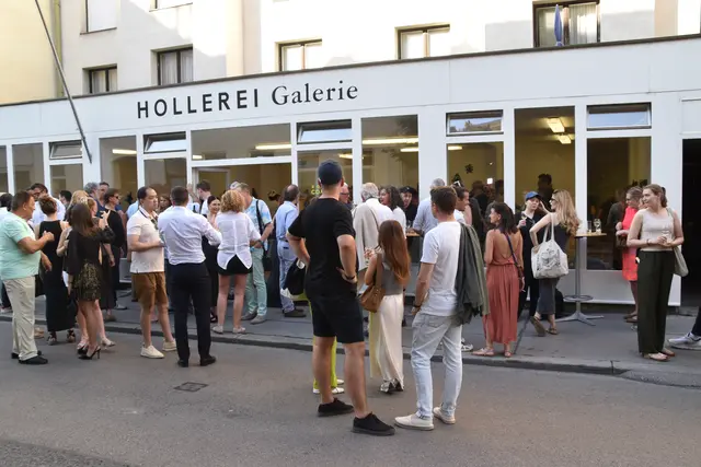 Die Galerie befindet sich in der Hollergasse 9.  | Foto: Patricia Hillinger/MeinBezirk