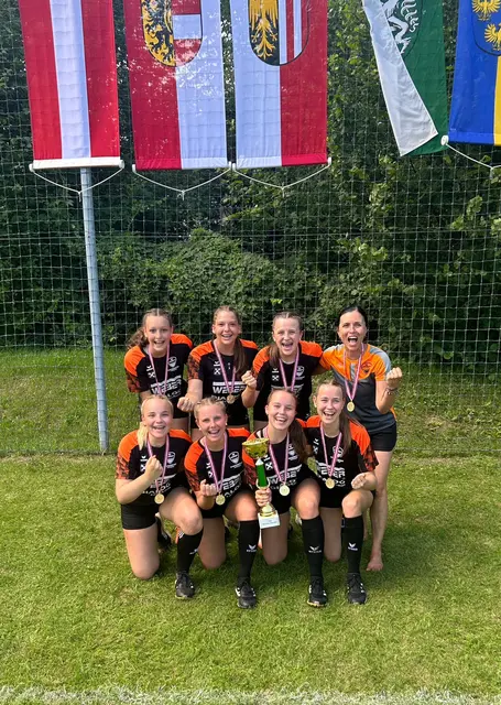 Die U16-Staatsmeisterinnen kommen aus Arnreit.  | Foto: Union Arnreit