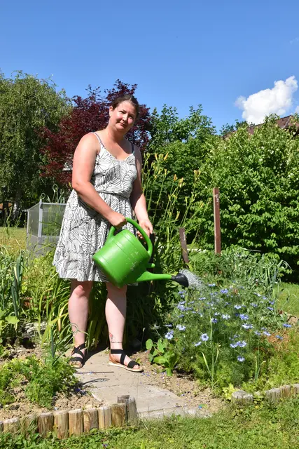 In ihrem kleinen Garten-Paradies in Göstling an der Ybbs ist die Saatgut-Erhalterin Michaela Hofer voll in ihrem Element.