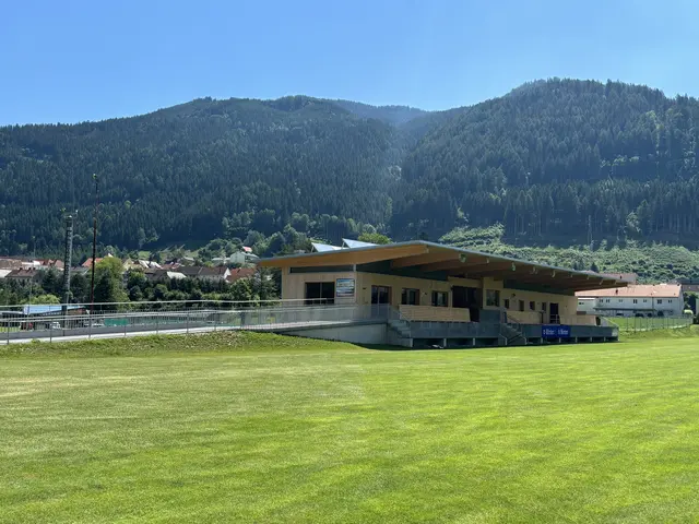 Das neue Murstadion in Unzmarkt.